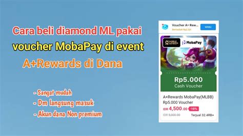 voucher game ml beli poin digital selain diamond cuma-cuma kuota melimpah diamond harga terjangkau terbatas periode image 2