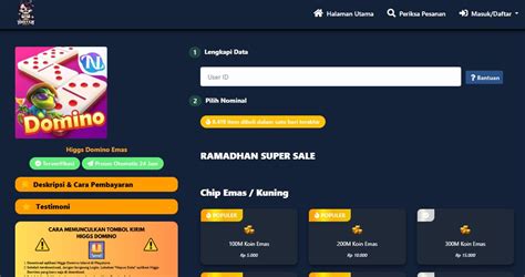 cara maen game gpale domino unlimited gold termurah online past — pemain suka loot walaupun harga mahal pemain ranked match wajib cek image 1