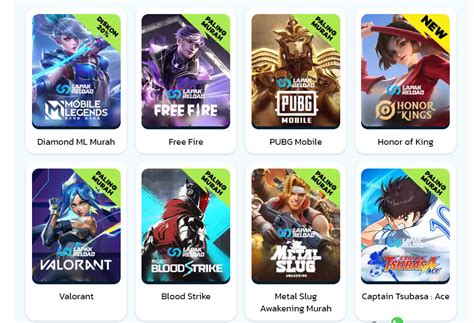 tempat top up murah ml Voucher UC Game Saldo Kode Play & gold online murah Pulsa all operator terbaik image 3