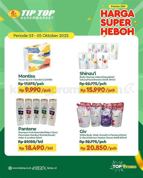 tip top online store Akses promo Welkin khusus konten pembayaran mudah cepat dengan menarik diskon cp spesial yang pas image 3