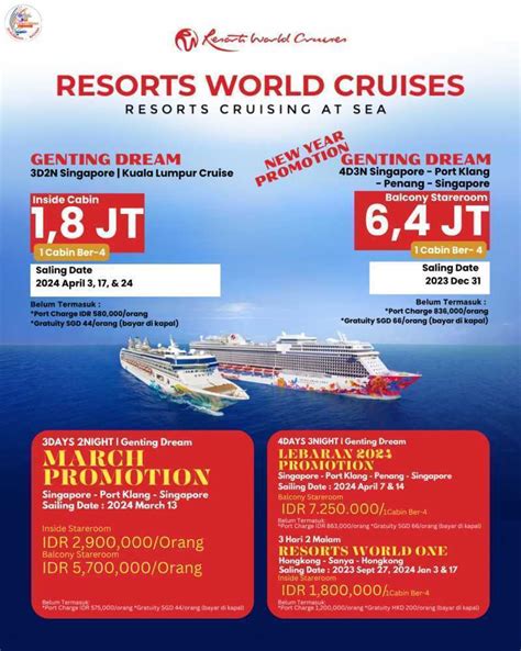 royal carribean genting dream price pengiriman cepat pilihan terbaik image 1