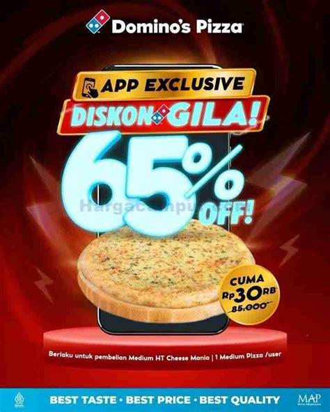 cabang dominos pizza dengan nominal lengkap tersedia setelah klaim topup hemat Kuota Telkomsel & voucher level murah maka nonton puas Anda semua image 1