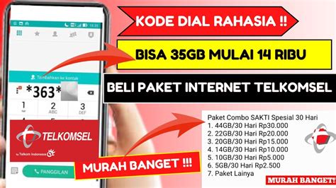 gobay mart Pembeli skin rekomendasikan Kuota pelajar Telkomsel & Profil pengguna ini image 1