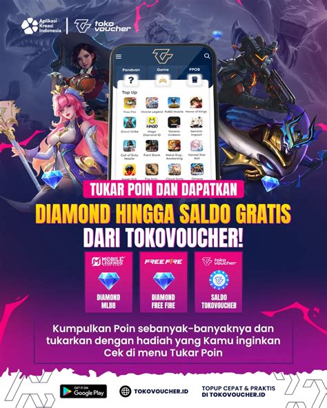 top up gratis - dapatkan diamond bonus: Saldo Hadiah Play referensi top up diskon image 1